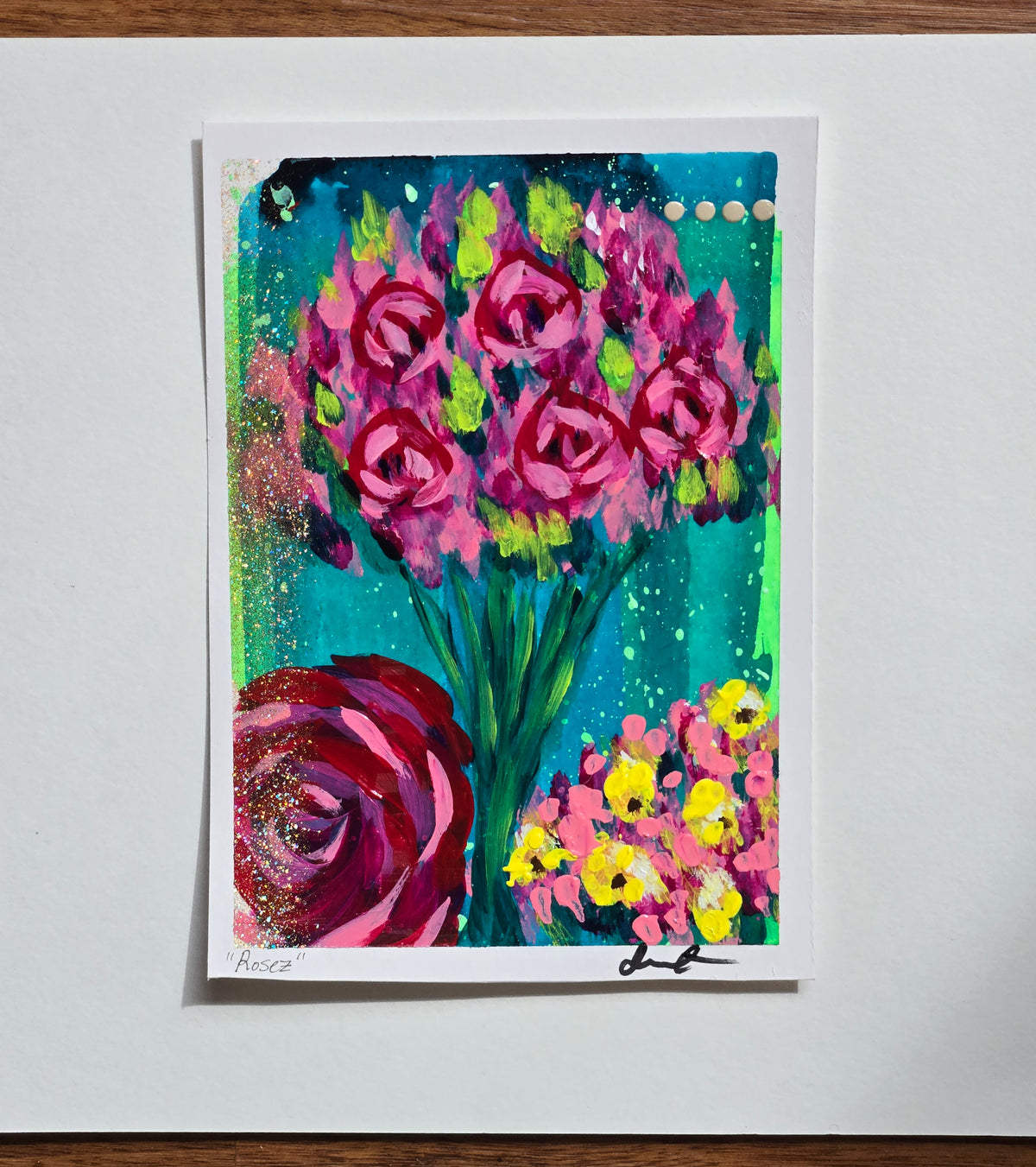 "Rosez" Post Card