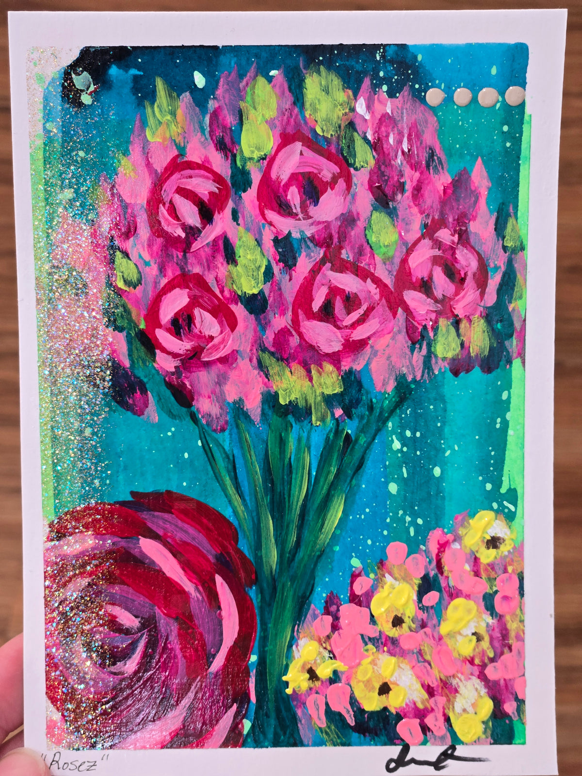 "Rosez" Post Card