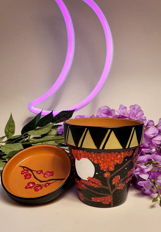 Blossom Moon Light Planter